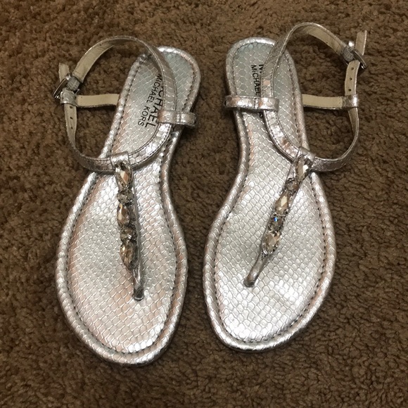 michael kors rhinestone sandals